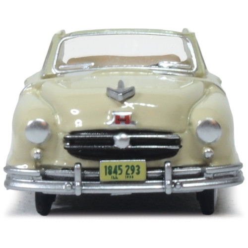 Nash Rambler Custom Landau Convertible - Champagne Ivory (Open) 1:87 Scale Diecast Model Car by Oxford Diecast Alt Image 1