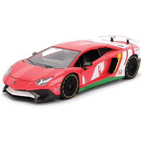 Lamborghini Aventador W/Knuckles Diecast Figure Alt Image 1
