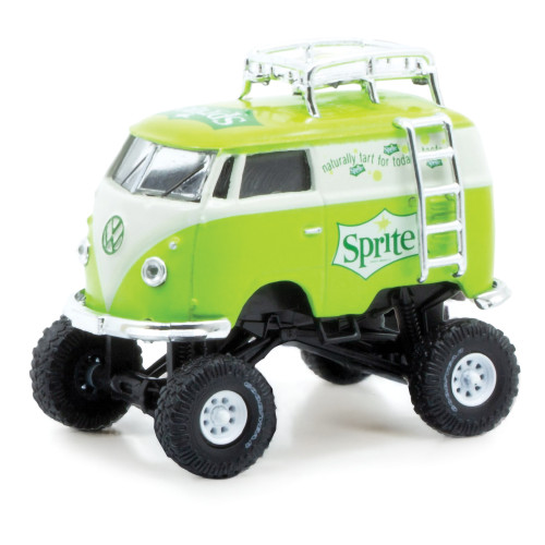 Sprite 1960 VW Delivery Van 1960 Volkswagen Type 2 Pickup with 1960 VW 4X4 Delivery Van 1:64 Scale Diecast Model Truck by M2 Machines Alt Image 3