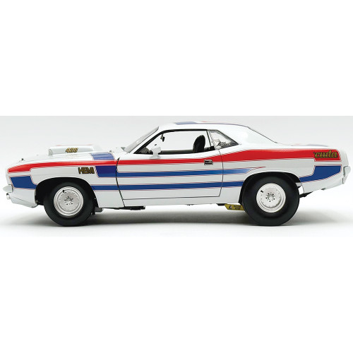 1970 Plymouth HEMI Cuda - Street Machine 1:18 Scale Diecast Model Car by Acme Alt Image 2