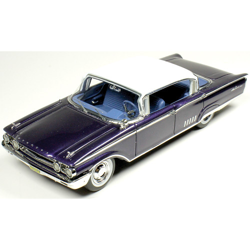 1960 Mercury Park Lane 4 Door - Aztec Turquoise 1:43 Scale Cast Resin Model Car by Goldvarg Collection Alt Image 2