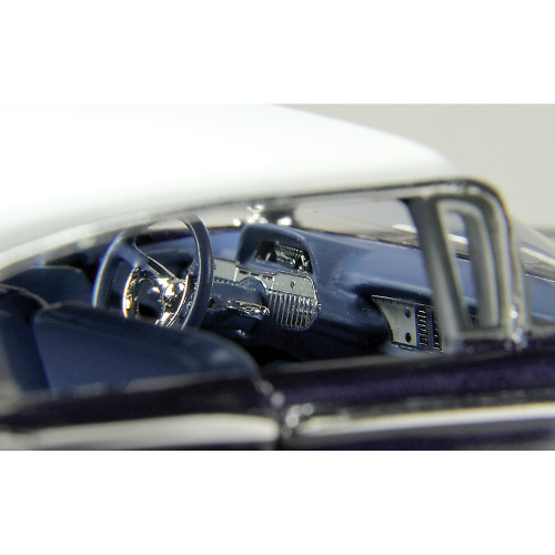 1960 Mercury Park Lane 4 Door - Aztec Turquoise 1:43 Scale Cast Resin Model Car by Goldvarg Collection Alt Image 5