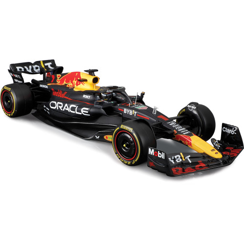 2023 Oracle F1 RB19 (2023) w/helmet - Verstappen #1 1:24 Scale Diecast Model Car by Bburago Alt Image 2