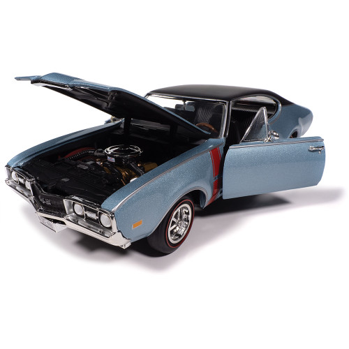 1968 Oldsmobile Holiday Coupe 442 Hemmings Muscle Machines - Code F Teal Frost Alt Image 1