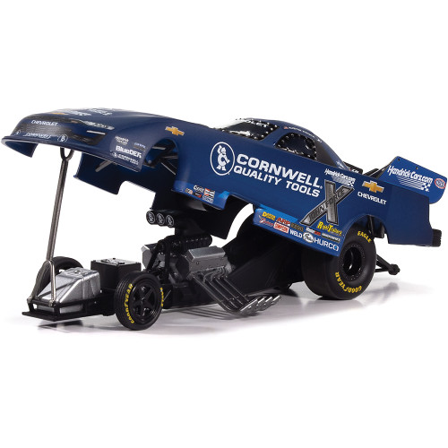2025 Austin Prock Cornwell Tools Chevy Camaro Funny Car 1:24 Scale Diecast Model Car by Auto World Alt Image 1