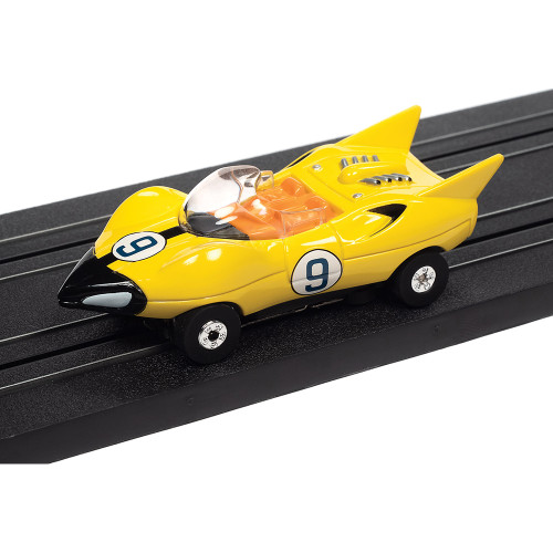 Speed Racer Mach 5 Mania Slot Car Race Set w/Mach 5 & Shooting Star 1:64 Scale Electric Race Set by Auto World Alt Image 1
