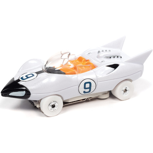 Speed Racer Mach 5 Mania Slot Car Race Set w/Mach 5 & Shooting Star 1:64 Scale Electric Race Set by Auto World Alt Image 5