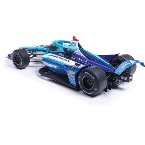 2025 NTT INDYCAR Series - #23 Ryan Hunter-Reay / Dreyer & Reinbold Racing/Cusick Motorsports Wedbush Securities 1:18 Scale Diecast Model Car by IXO Models Alt Image 3