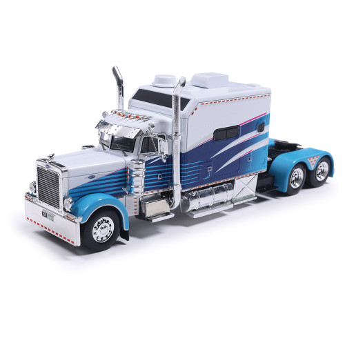Peterbilt 379 - Blue & White 1:64 Scale Diecast Model Truck by IXO Models Main Image