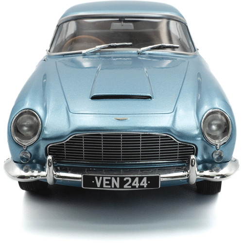 1964 Aston Martin DB5 Light Metallic Blue Diecast Model Car | Solido