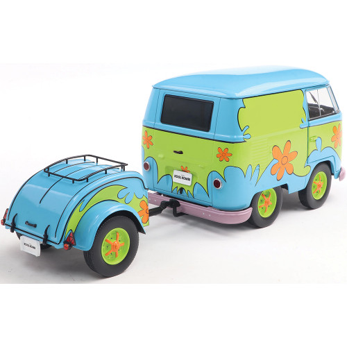 2024 Cool Combi Flower Power 1:18 Scale Diecast Model Car by Solido Alt Image 6