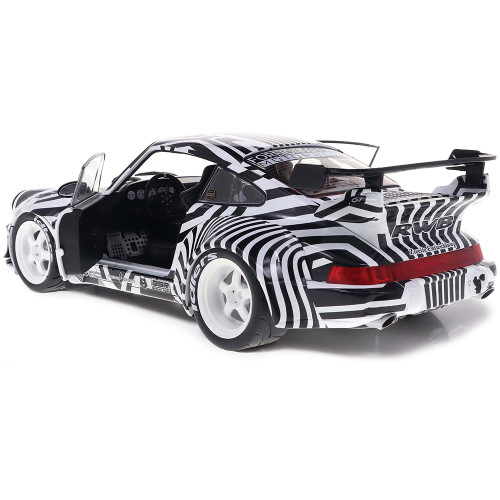 2022 RWB Body kit The Zebra - Camouflage 1:18 Scale Diecast Model Car by Solido Alt Image 2