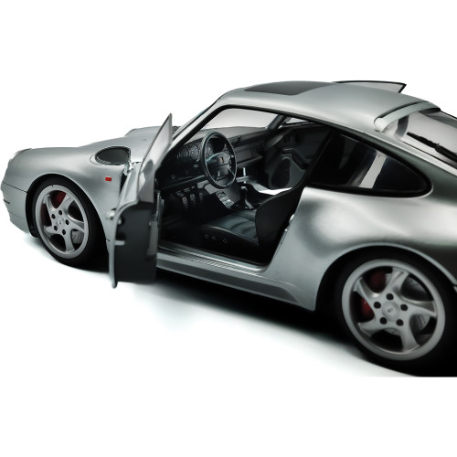 1996 Porsche 911 (993) 4S Polar Silver Diecast Model Car | Solido