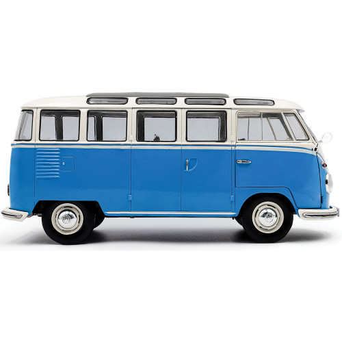 1962 Volkswagen T1 Samba - Blue/White Alt Image 4