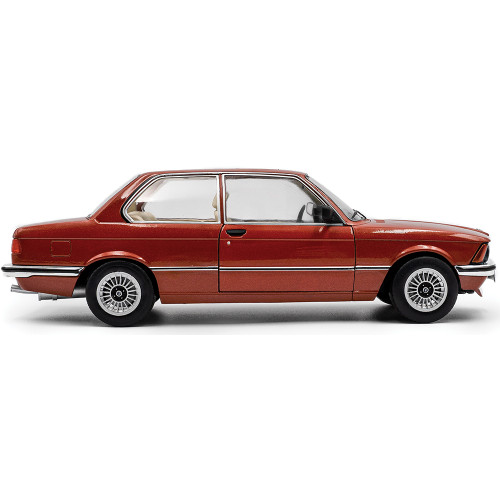1980 BMW E21 323I - Kastanienrot Metallic 1:18 Scale Diecast Model Car by Solido Alt Image 4