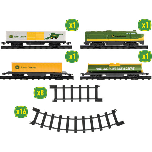 Lionel John Deere Mini Ready to Play Train Set  Model Train Set by Lionel Alt Image 5