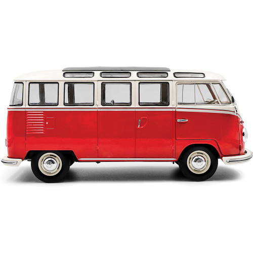 1962 Volkswagen T1 Samba - Red/White Alt Image 5