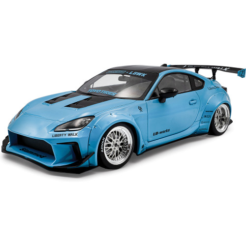 ミニカー lbwk 86 1/43 2024 Toyota GR 86 LBWK Body Kit Baby Blue Diecast Model Car | Solido