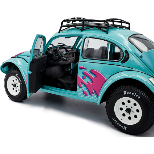 1976 Volkswagen Beetle All Road - Miami Green 1:18 Scale Diecast Model Car by Solido Alt Image 8