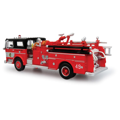Ward LaFrance Fire Engine: Chicago Fire Department 1:87 Scale Diecast Model Truck by Iconic Replicas Alt Image 1