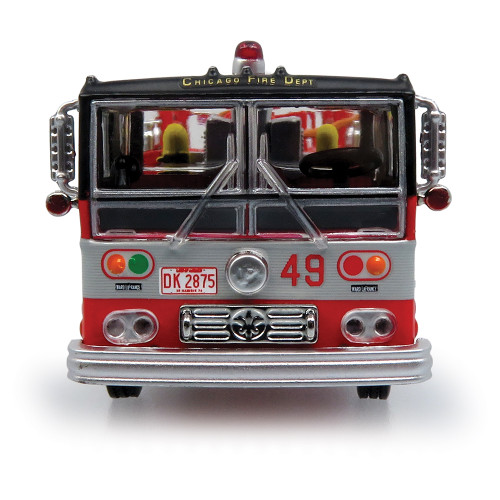 Ward LaFrance Fire Engine: Chicago Fire Department 1:87 Scale Diecast Model Truck by Iconic Replicas Alt Image 4