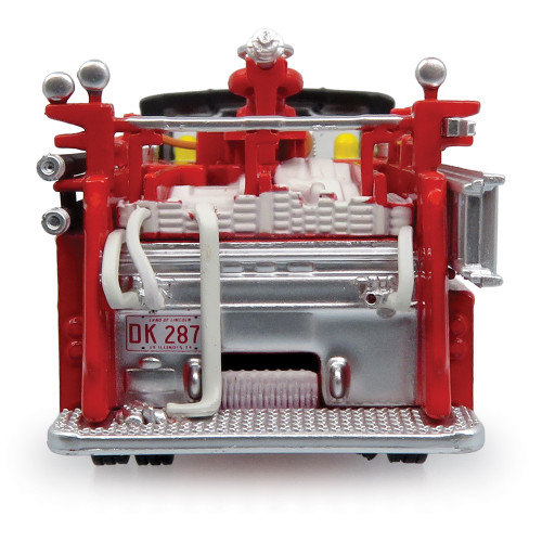 Ward LaFrance Fire Engine: Chicago Fire Department 1:87 Scale Diecast Model Truck by Iconic Replicas Alt Image 5