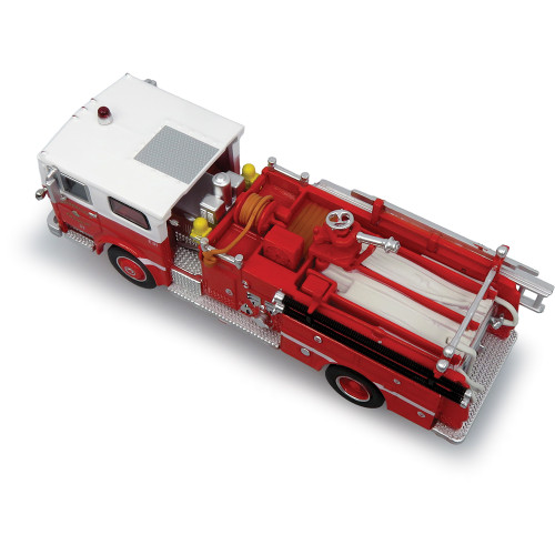 Ward LaFrance Fire Engine: San Francisco Fire Department 1:87 Scale Diecast Model Truck by Iconic Replicas Alt Image 6