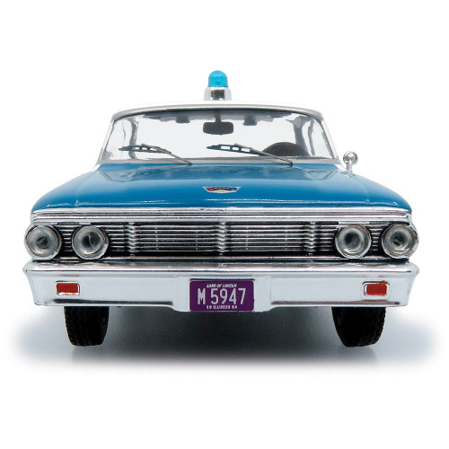 1964 Ford Galaxie 500 - Chicago Police Department 1:43 Scale Diecast Model Car by Iconic Replicas Alt Image 3