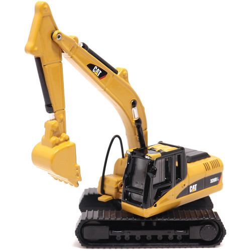 Kenworth T880s SBFS Sleeper Tandem Tractor Lowboy Trailer & Caterpillar 320D L Hydraulic Excavator 1:87 Scale Diecast Construction by Diecast Masters Alt Image 6