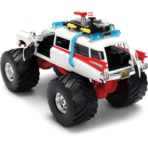 Ghostbusters ECTO-1 Monster Truck Version 1:24 Scale Diecast Model Car by Jada Toys Alt Image 1