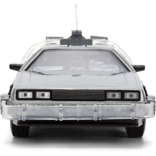 Back to the Future 40th Anniversary DeLorean Time Machine w/Doc Brown's Truck 1:24 Scale Diecast Model Car by Jada Toys Alt Image 3