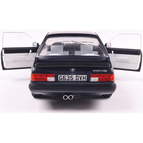 1984 BMW 635 CSI (E24) Macau Blue Diecast Model Car | Solido