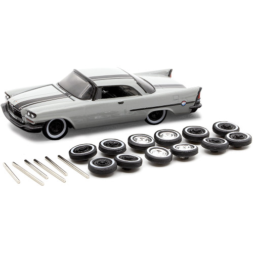 1957 Chrysler 300C - Gray 1:64 Scale Diecast Model Car by M2 Machines Main Image