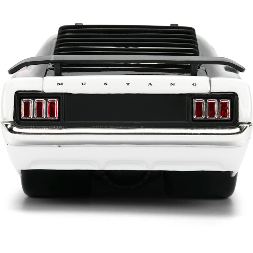1970 Ford Mustang Boss 429 - White 1:24 Scale Diecast Model Car by Jada Toys Alt Image 7