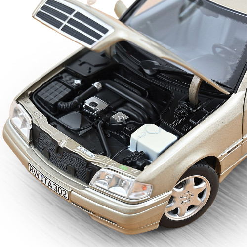1997 Mercedes-Benz C-Class Touring - Smoke 1:18 Scale Diecast Model Car by Norev Alt Image 4