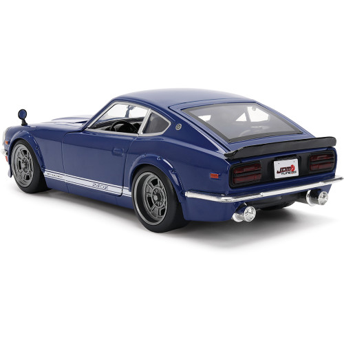 1972 Datsun 240Z - Blue JDM 1:24 Scale Diecast Model Car by Jada Toys Alt Image 4