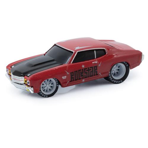 1970 Chevrolet Chevelle SS - Red Rockstar 1:64 Scale Diecast Model Car by M2 Machines Main Image
