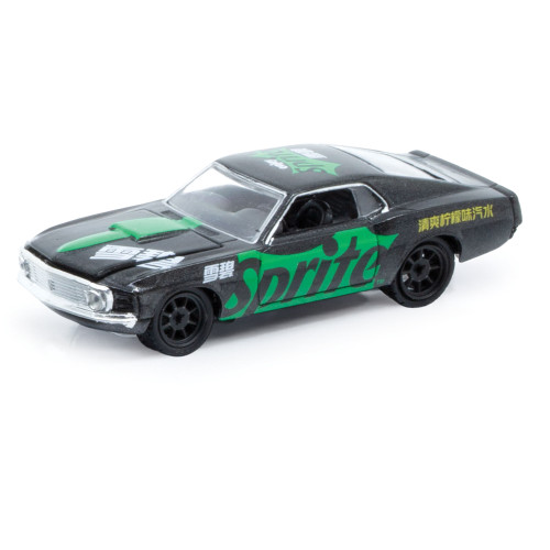 1970 Ford C-950 with 1970 Ford Mustang - Sprite 1:64 Scale Diecast Model Truck by M2 Machines Alt Image 2