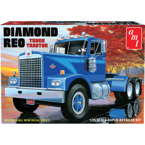 Diamond Reo Truck Tractor 1:25 Scale Plastic Model Kit by AMT Main Image