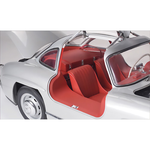 1955 Mercedes Benz 300SL Gullwing Coupe Silver | IXO Models