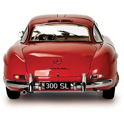 1955 Mercedes Benz 300SL Gullwing Coupe - Red 1:8 Scale Diecast Model Car by IXO Models Alt Image 4