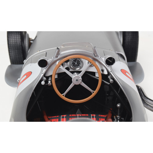 Mercedes W196 R #8 - Juan Manuel Fangio 1:8 Scale Diecast Model Car by IXO Models Alt Image 4