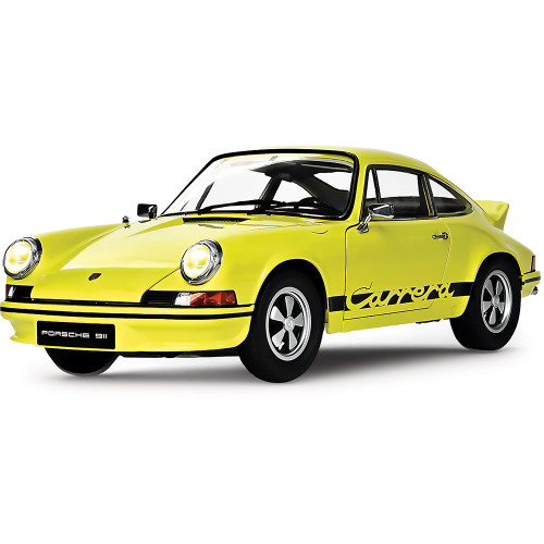Porsche 911 - Yellow 1:8 Scale Diecast Model Car by IXO Models Main Image