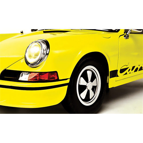 Porsche 911 Yellow Diecast Model Car | IXO Models