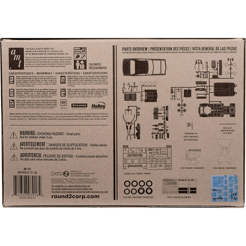 1969 Chevy Chevelle SS 396 Hardtop 1:25 Scale Plastic Model Kit by AMT Alt Image 4