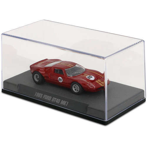 1965 Ford GT40 Mk1 - Red #25 1:64 Scale Diecast Model Car by Jada Toys Alt Image 1