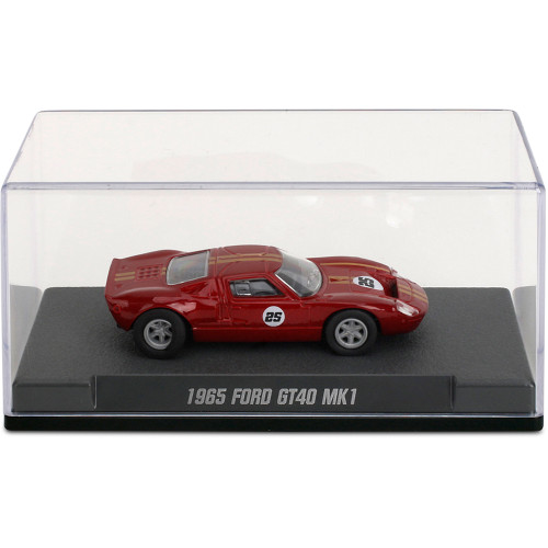 1965 Ford GT40 Mk1 Red #25 Diecast Model Car | Majorette