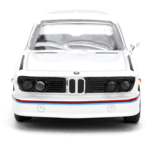 1975 BMW 3.0 CSL - White 1:64 Scale Diecast Model Car by Jada Toys Alt Image 5