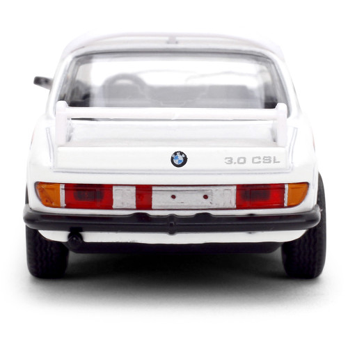 1975 BMW 3.0 CSL - White 1:64 Scale Diecast Model Car by Jada Toys Alt Image 6