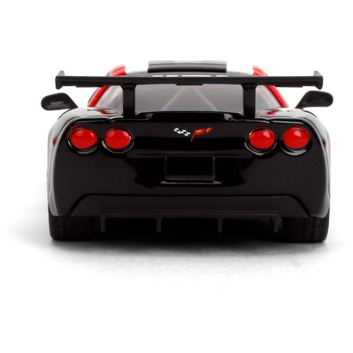 2005 Corvette C6R - White #16 1:64 Scale Diecast Model Car by Jada Toys Alt Image 5